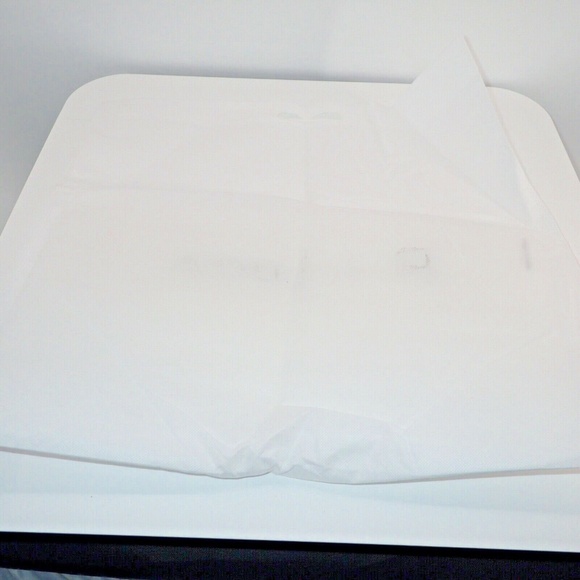 p. Luca Dust Cover Storage Bag Logo Large 19" x 19" White. Patricia Luca NEW - Picture 2 of 4